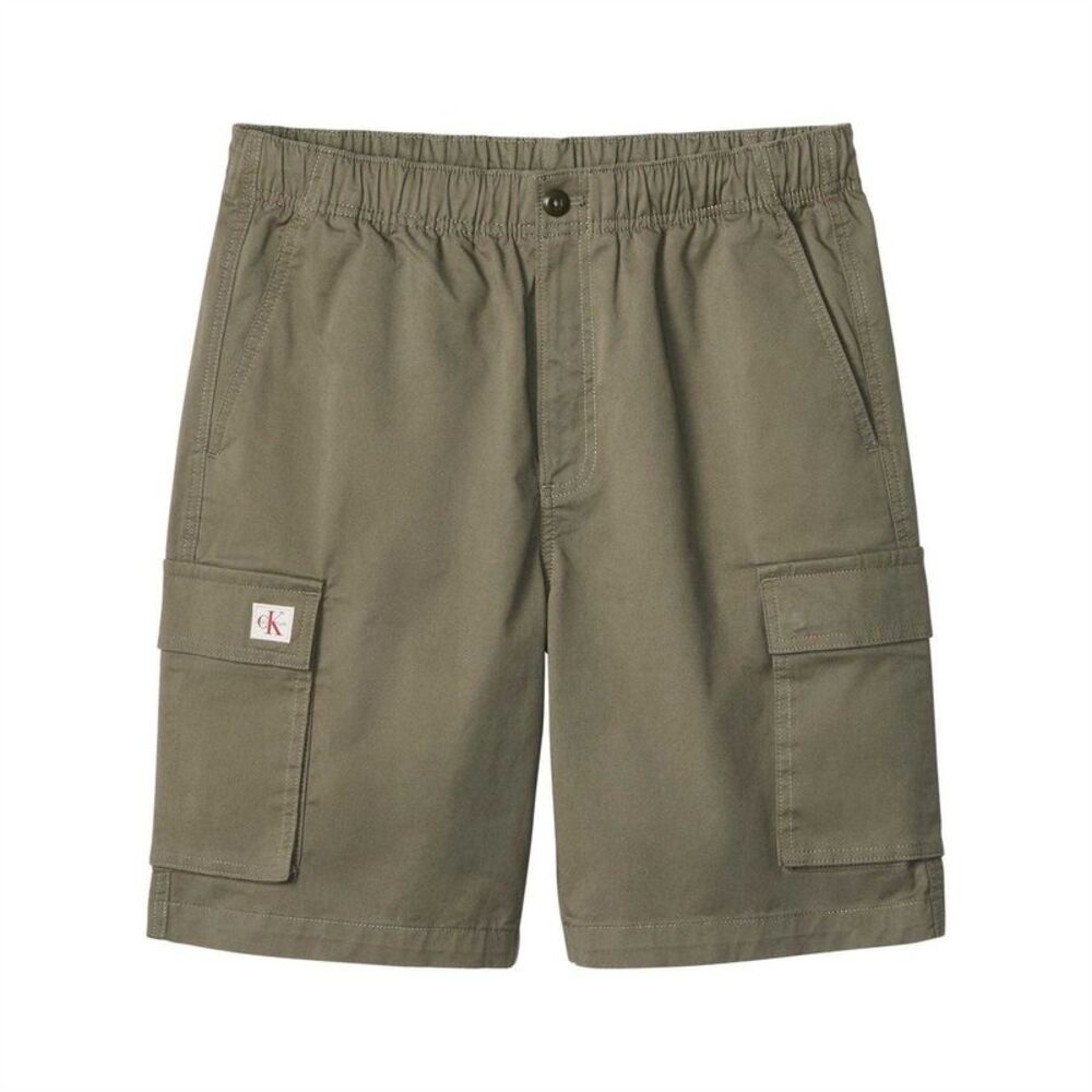 Calvin Klein Mens Cargo Shorts / Dusty Olive